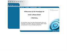 Tablet Screenshot of mueller-software.de